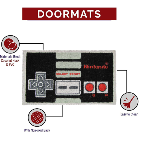 NINTENDO NES Game Controller Doormat