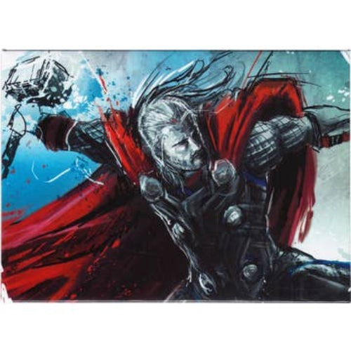 Thor Wielding Hammer Magnet