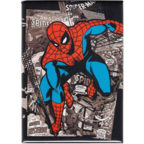 Spider-Man Comic Background Magnet