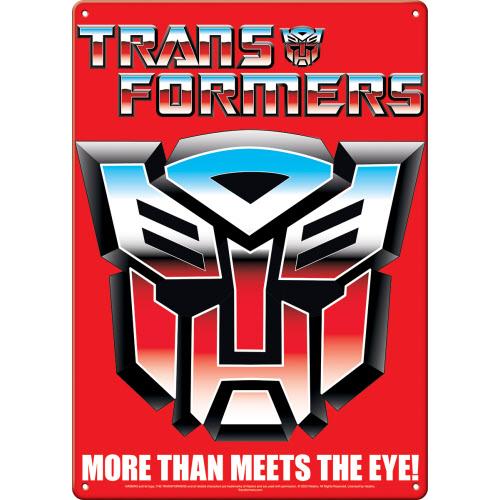 Transformers Autobots Metal Sign