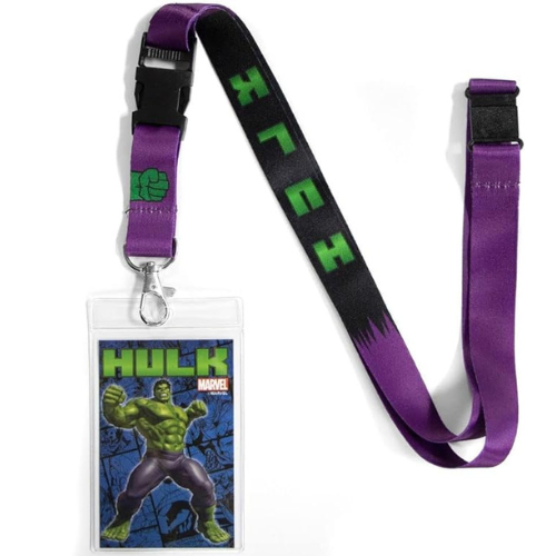 Hulk Lanyard with Breakaway Clip and ID Holder