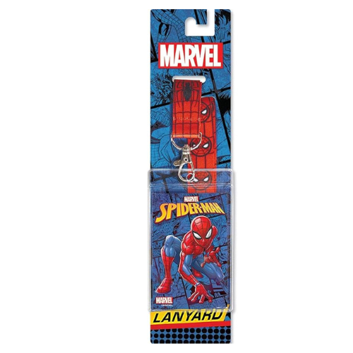 Spider-Man Lanyard with Breakaway Clip and ID Holder