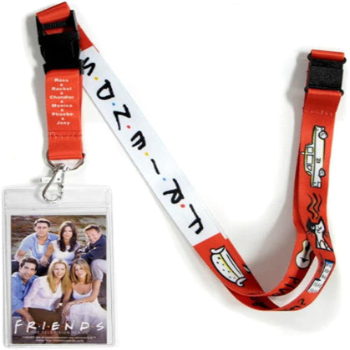 Friends Lanyard with Breakaway Clip and ID Holder