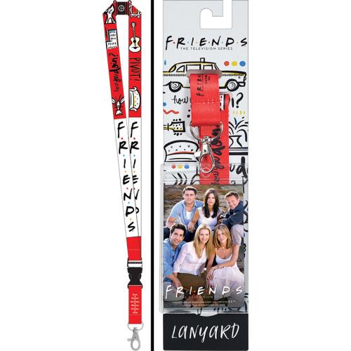 Friends Lanyard with Breakaway Clip and ID Holder