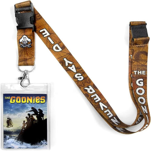 Goonies Lanyard with Breakaway Clip and ID Card Holder