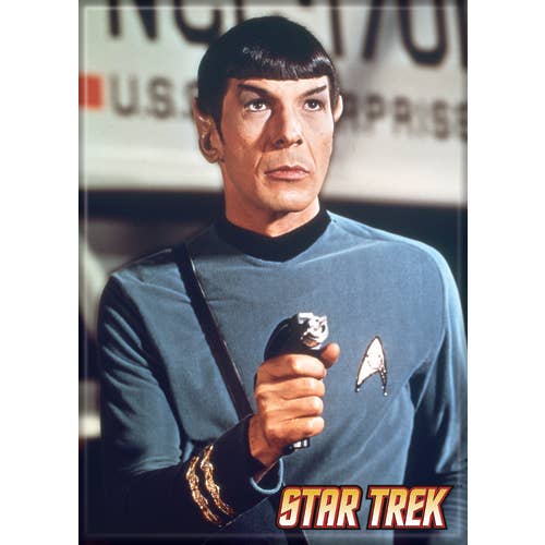 Star Trek Spock with Phazer Magnet