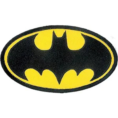 Batman Logo Iron-On Patch