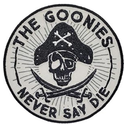 Goonies Never Say Die Iron-On Patch