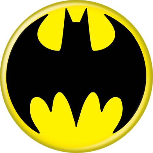 Batman Logo Button