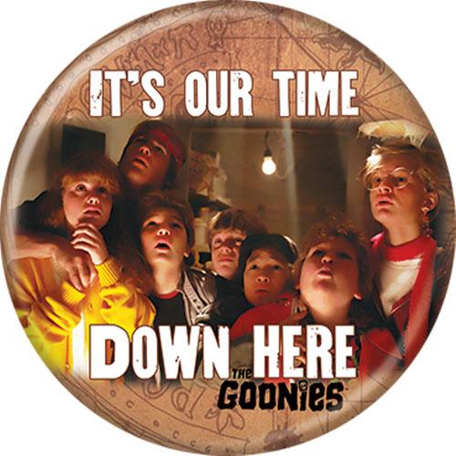 Goonies Down Here Button