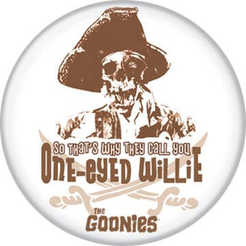 Goonies One-Eyed Willie Button