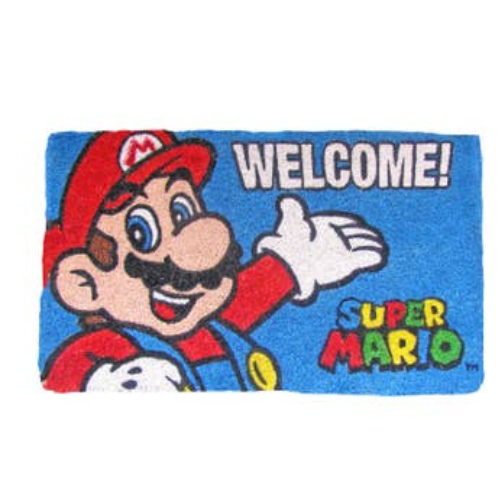 Super Mario Welcome Doormat